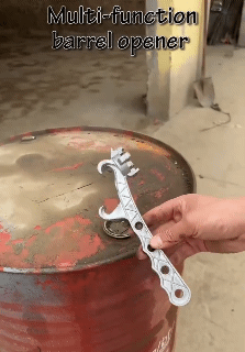 Muti-Function Metal Bucket Opener Pail Paint Barrel Lid Can Openers Honey Beer Bucket Opening Tool Home Hand Opener Removal Tool