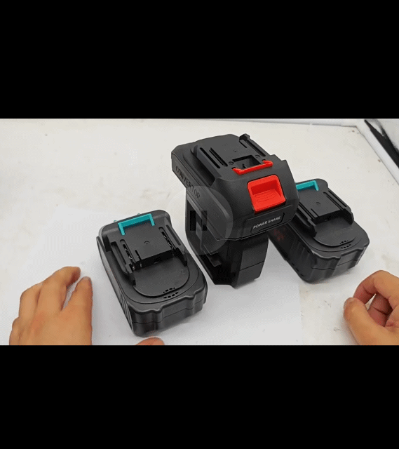 For Makita Battery Converter 2 in 1 Power Tool Battery Adapter Can Install 2 Batteries Suitable For Impact Drills & Wrenches