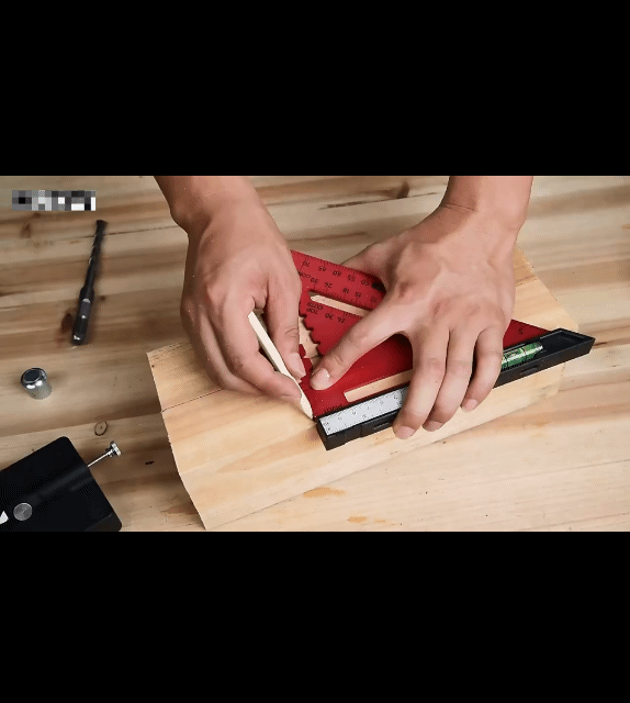 2 in 1 Round Dowel Maker Straight Hole Positioning Punch M6 M8 M0 M12 Drill Sleeve Woodworking Punching Straight Hole Locator Plate Splicing