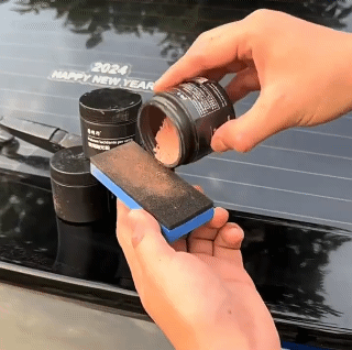 80g Car Headlight Windshield Glass Scratch Nano Polishing Cleaning