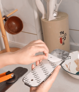 Desktop Wall-Mounted Phone Tablet Stand Holder Clip Holder for 4-12.9'' Devices 360°Angle Adjustment