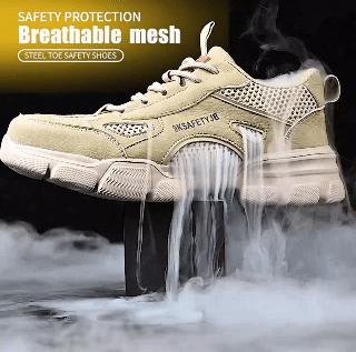 Mens Casual Shoes Work Safety Shoes Tactical Shoes Puncture Resistant Lightweight Men's Shoes Safety Boots Sneakers