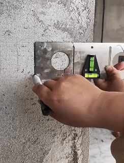 86 Type Socket Drawing Locator 3/4/5 Panel Bottom Box Switch Template Drawing Tool Stainless Steel Socket Paint Line Positioning