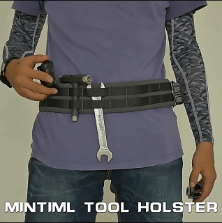 Drill Holder For Belt Multifunctional Drill Clips For Belt Spider Tool Holster Hammer Holster Set Self Locking Quick Draw Belt