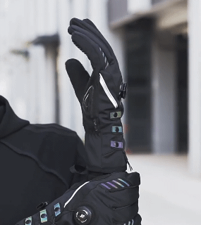Men Touch Screen Self-locking Sport Gloves Thermal Cycling Gloves MTB Bike Motorcycle Ski Gloves