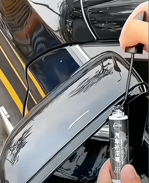 2Pcs Car Paint repair Pen Scratch Remover Pen White/Bright Silver/Black/Red/Blue/Gold/Pearl White