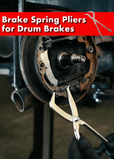 Car Vehicle Drum Brake Line Shoe Return Spring Repair Car Remover Workshop Tool Installer Plier Tools