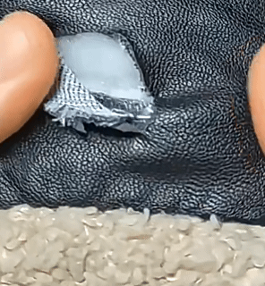 2Pcs 10*20cm Repair Leather Big Holes Tears Burns and Defective Leather Self-Adhesive Repairing Leather Repairing Patch