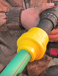 Electric Drill 6pcs Thread Maker Tools Kit Plastic Pipe Thread Die Kit Plumbing Thread Tools Water Pipe Die Tap Wrench Set Tool Plumbing Repair