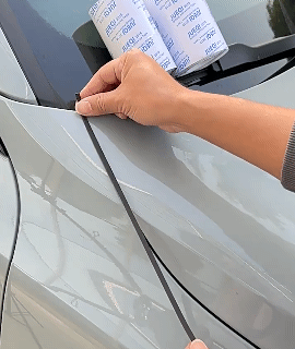 Universal Car Sunroof Waterproof Seal Hood Noise Reduction Strip Window Roof Gap Sponge Dustproof Sticker