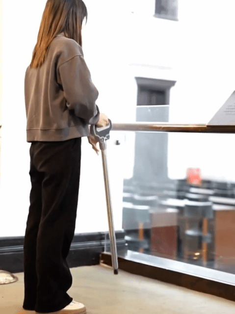 Portable Folding Cane Stool Hiking Climbing Multifunctional Trekking Poles Elderly Walking Cane Anti Skid Aluminium Alloy Chair