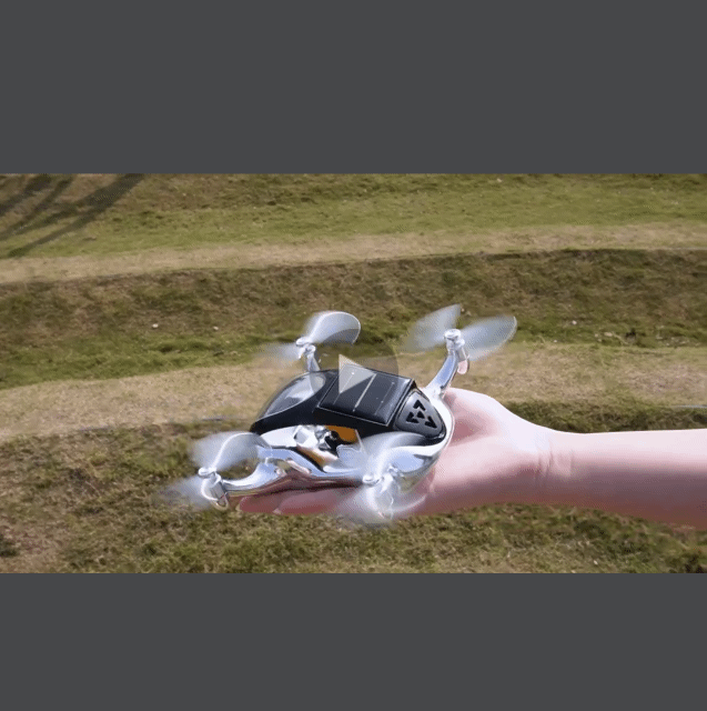 Solar New Luxury Drone Car Decor Solar Aromatherapy Technology Cool Car Decoration High-End New Birthday Novel Gifts