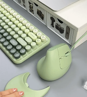 Ergonomic Mouse Wired Vertical Grip Mouse 3 Adjustable DPI 800/1200/1600 6 Buttons for Computer Notebook PC Laptop