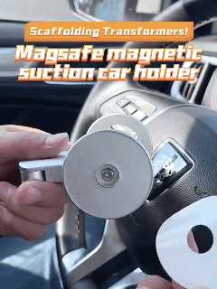 High Grade Titanium Alloy Phone Holder Magnetic Foldable Robotic Arm Telescopic Car/Home Navigation Holder