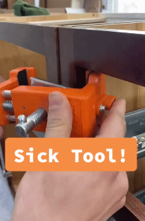 1PC Cabinet Punching Fixing Clip Woodworking Drilling Holding Clip Aluminum Alloy Carpentry Punching Clamp Display Cabinet Claw