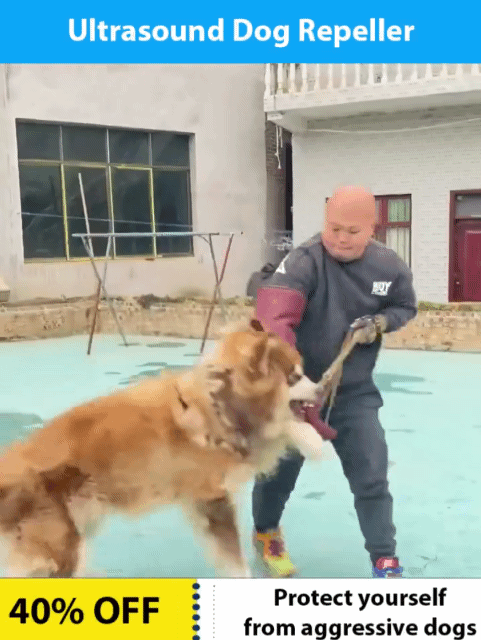 Ultrasonic Dog Repeller Handheld Barking Stop Luminous Ultrasonic Dog Driver Sonic Dog Bark Deterrent Device Anti Bark Dog Silen