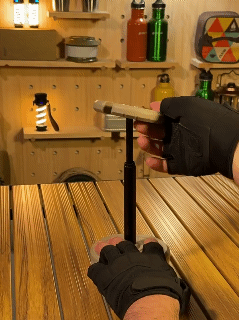 4 in 1 Highly Retractable Camping Lamp Bulit-in 10M Strip LED Atmosphere Waterproof Recyclable Light Belt Outdoor Garden Decoration Lamp for Tent Room