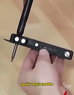 4 In 1 Scribing Tool Multifunctional Graffiti Tool For Woodworking Adjustable Profile Scribing Ruler Measurement Contour Tool