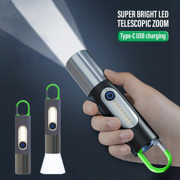 Super Bright LED Flashlight XHP50/GT10 Work Light Rechargeable Tent Lantern Waterproof Camping Fishing Lamp Zoom Torch Keychain Light