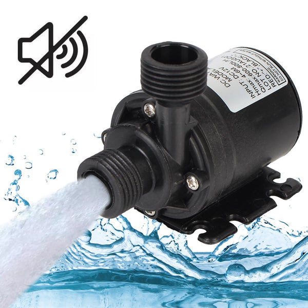 Ultra-quiet DC 12V/24V Mini Brushless Motor Submersible Water Pump Booster pump