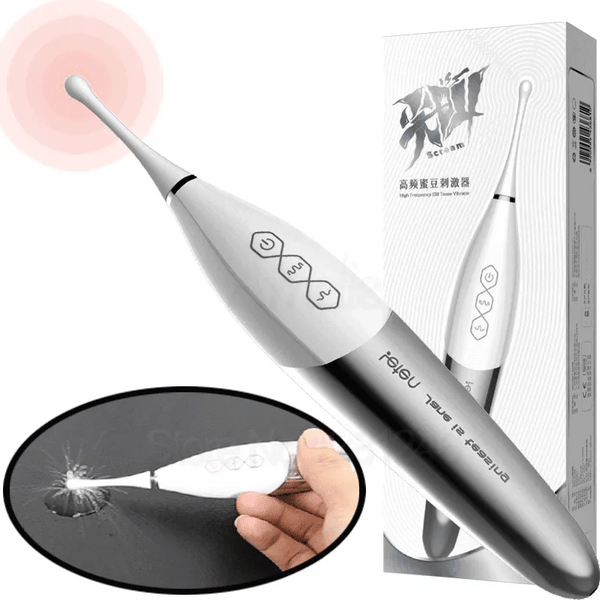 Ultrasonic Fast Scream Orgasm High Frequency Clitoris Stimulation G Spot Vibrators Nipple Magic Wand Massager