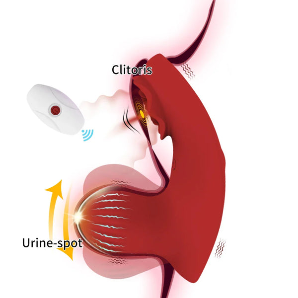 Wearable Remote Control Clitoris Massage Vibrator Beads Swing Vaginal Stimulator Oral Vibrators Dildo for Women Adult Sex Toys