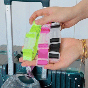 3Pcs Luggage Carrying Clip Buckle Hook And Loop Luggage Attachment For Suitcase Backpacks Adjustable Luggage Suspension Clips