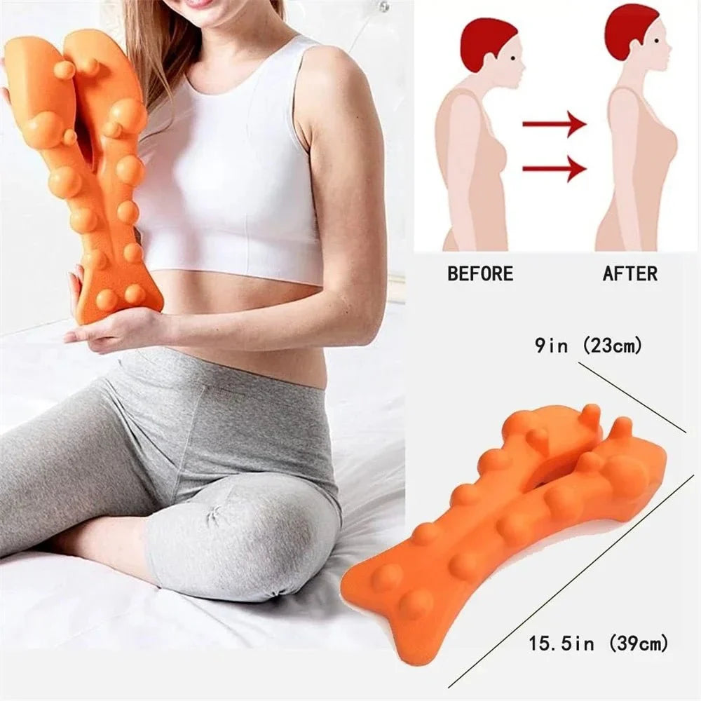 Acupressure Shoulder, Neck and Back Massage Cervical Vertebra Correction Cushion