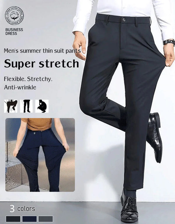 Men's Thin Breathable and Elastic Pants