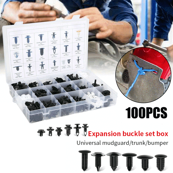 100pcs Universal Expansion Buckle Set