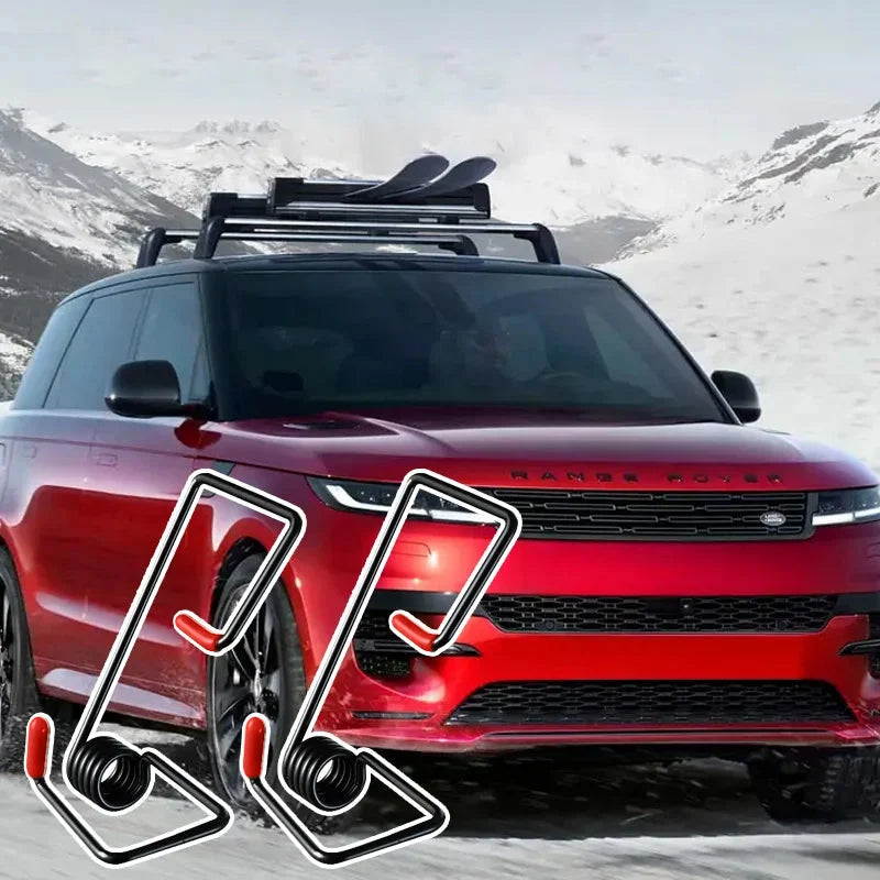 2PCS Windshield Wiper Arm Pressure Spring Booster Wiper Arms Alloy Rubber Windscreen Wipers Spring Auto Replaceable Parts Tool