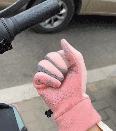 Riding Everyday Men and Women Waterproof Finger Touch Screen Non-Slip Cold Resistant Gloves