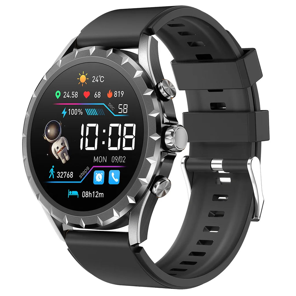 BP HR Monitor Multifunctional NFC  Waterproof Full Touch Smart Watch AI Voice Assistant 173 Exercise Modes Watch