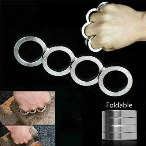 Stainless Steel Rotatable Folding Ring