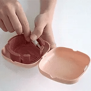 Rotating Cable Winder Box Cable Organizer Plastic Portable Wire Storage Case Phone Holder Mouse Wire Earphone Cord Storage