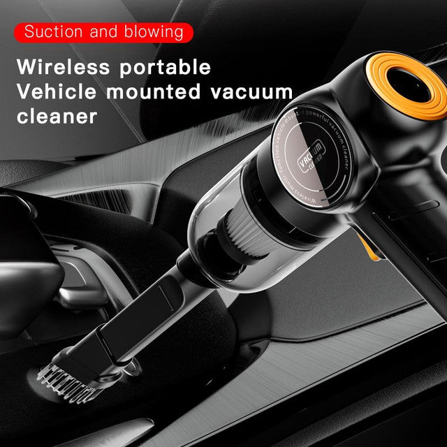 120W 9000Pa 2 in 1 Portable Wireless Vacuum Cleaner Dust Blower Cyclone Suction Car Home Handheld Vacuum Home Cleaning Mini Cordless Vacuum