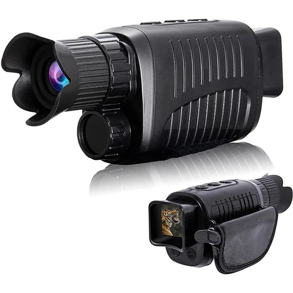 1080P 5X Digital Zoom Infrared Night Vision Monoculars Hunting Telescope Camera Built-in Rechargeable Battery