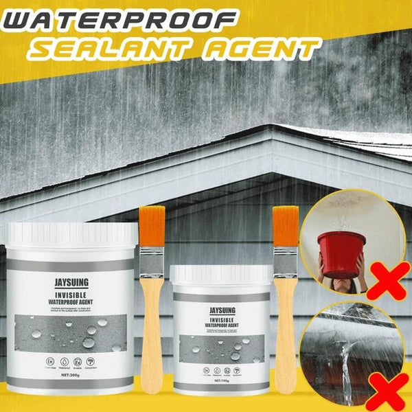 100/300g Waterproof Coating Invisible Paste Sealant Polyurethane Glue with Brush Adhesive Repair Glue for Home Roof Bathroom