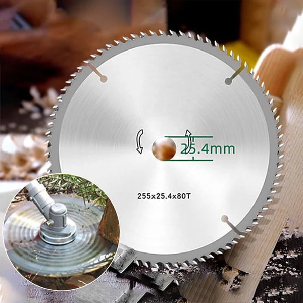 Thickened 1.6mm Lawn Mower Blade Alloy Circular Saw Blade For Weeding With Toothed