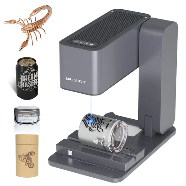 Laser Engraver Mini Portable Auto Focus Engraving Machine for Non-metallic Material Adapt Computer and Mobile Phone