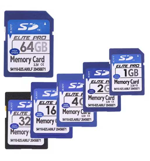8/16/64/128GB Professional SD Cards for Cameras, CCTV Monitors, and Dashcams High Speed SD Memory Card