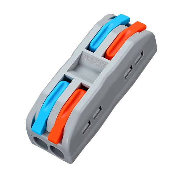 20PCS Push-type SPL2 2-in 2-out Wire Quick Connector Terminal 32A