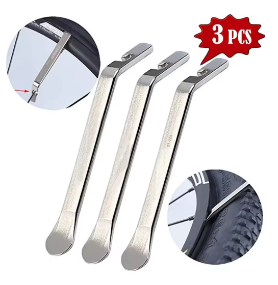 3pcs Universal Tire Repair Pry Bar for Motorcycle Electric Vehicle Bicycle - Tire Removal Scraping Tool