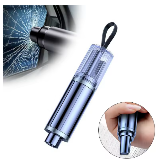 Safety Hammer Car Window Breaker Keychain Emergency Escape Tool Auto Safety Seatbelt Cutter Life Hammer Break Glasses Cut Belt