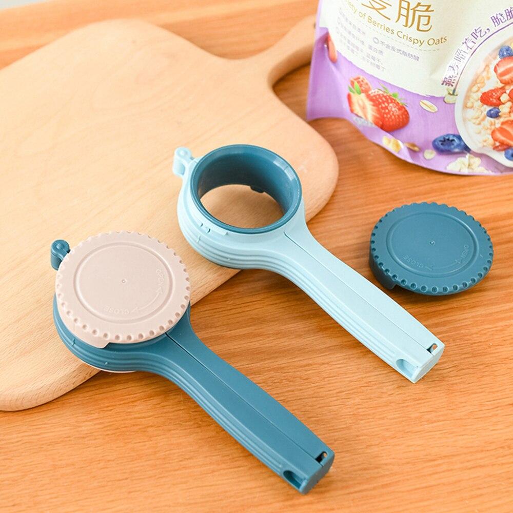 Multi functional Sealed moisture proof and fresh keeping food sealing clip  large diameter discharge nozzle sealing clip