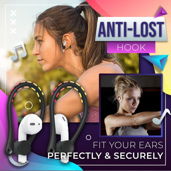 2PCS Mini Anti-fall Bluetooth Wireless Headset Earhooks Earphone Protector Holder Sports Anti-lost Ear Hook For Air-pods 1 2