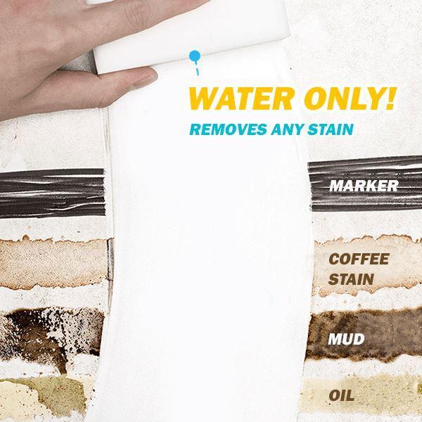 5pcs  White Melamine Sponge Magic Sponge Eraser For Kitchen Office Bathroom Clean Accessory/Dish Cleaning Nano