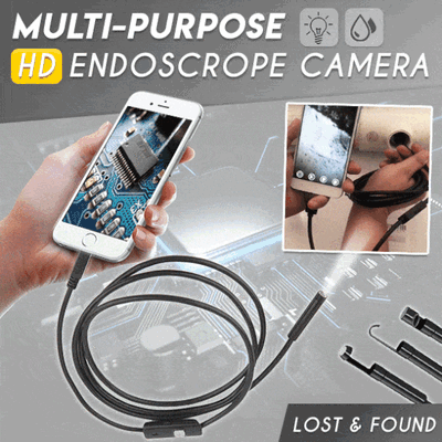 Newest Dual Lens car Endoscope Camera 8mm Type c Endoscope USB Boroscope Flexible Camera Pipe Inspection for Android  Windows
