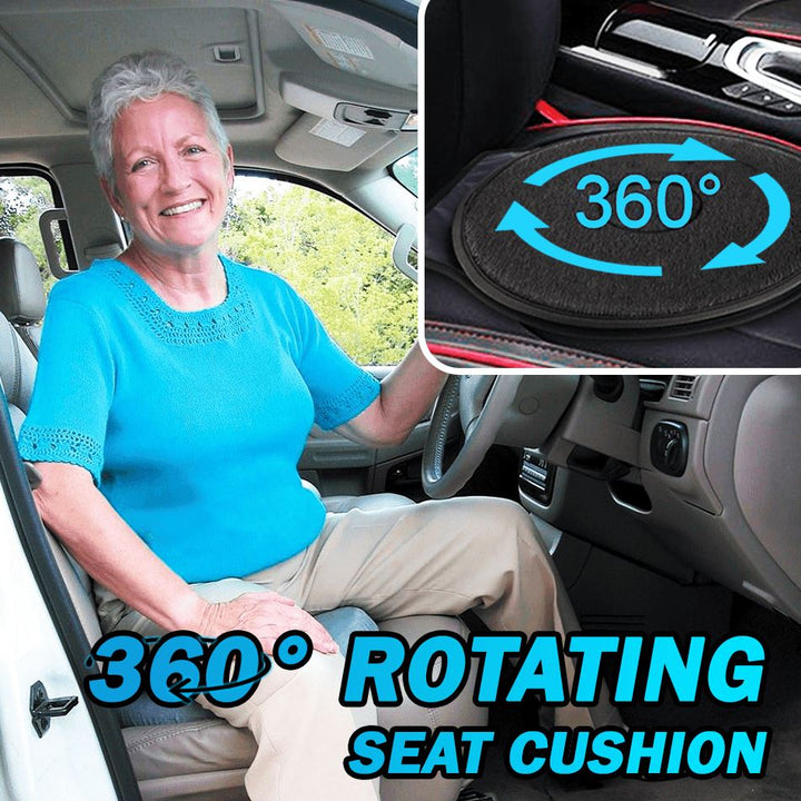 360 Degree Revolving Rotating Car Seat Cushion Creative Office Chair Pad Mobility Aid Chair Mats In 40 Cm