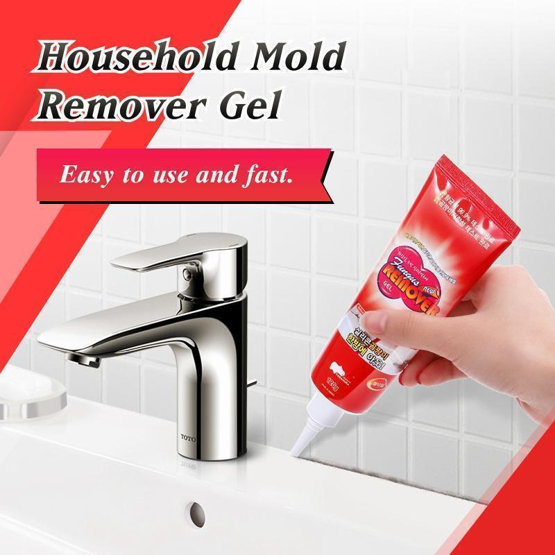Household Mold Remover Gel quickly removes stubborn mold Cracks Refrigerator washing machine gap Toilet gap Mold removal cream